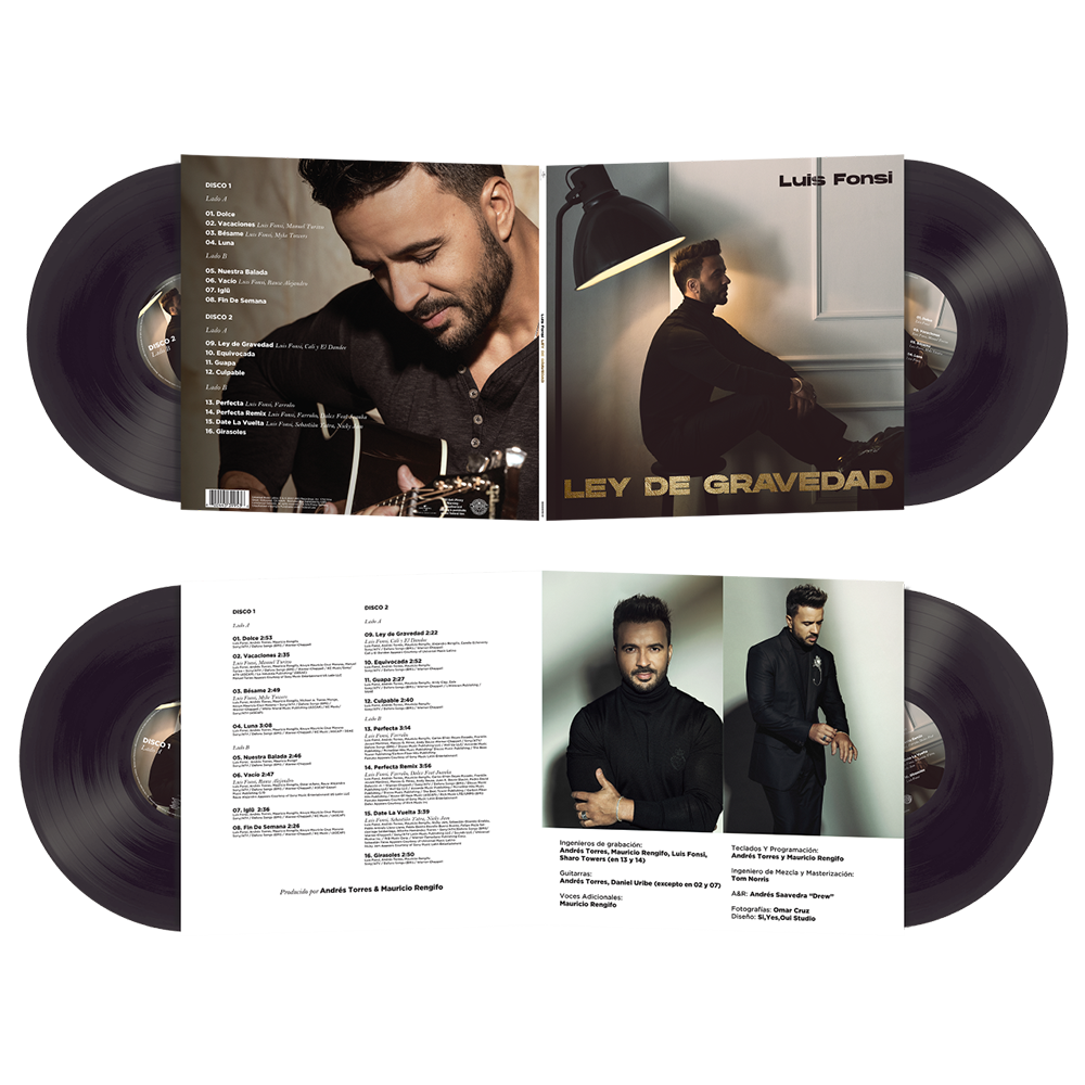Ley De Gravedad Vinyl 2LP